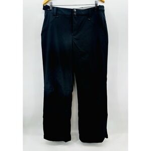 Gerry Men's Black Lined Snow Pants Outdoor Skiing Black Waterproof Sz M